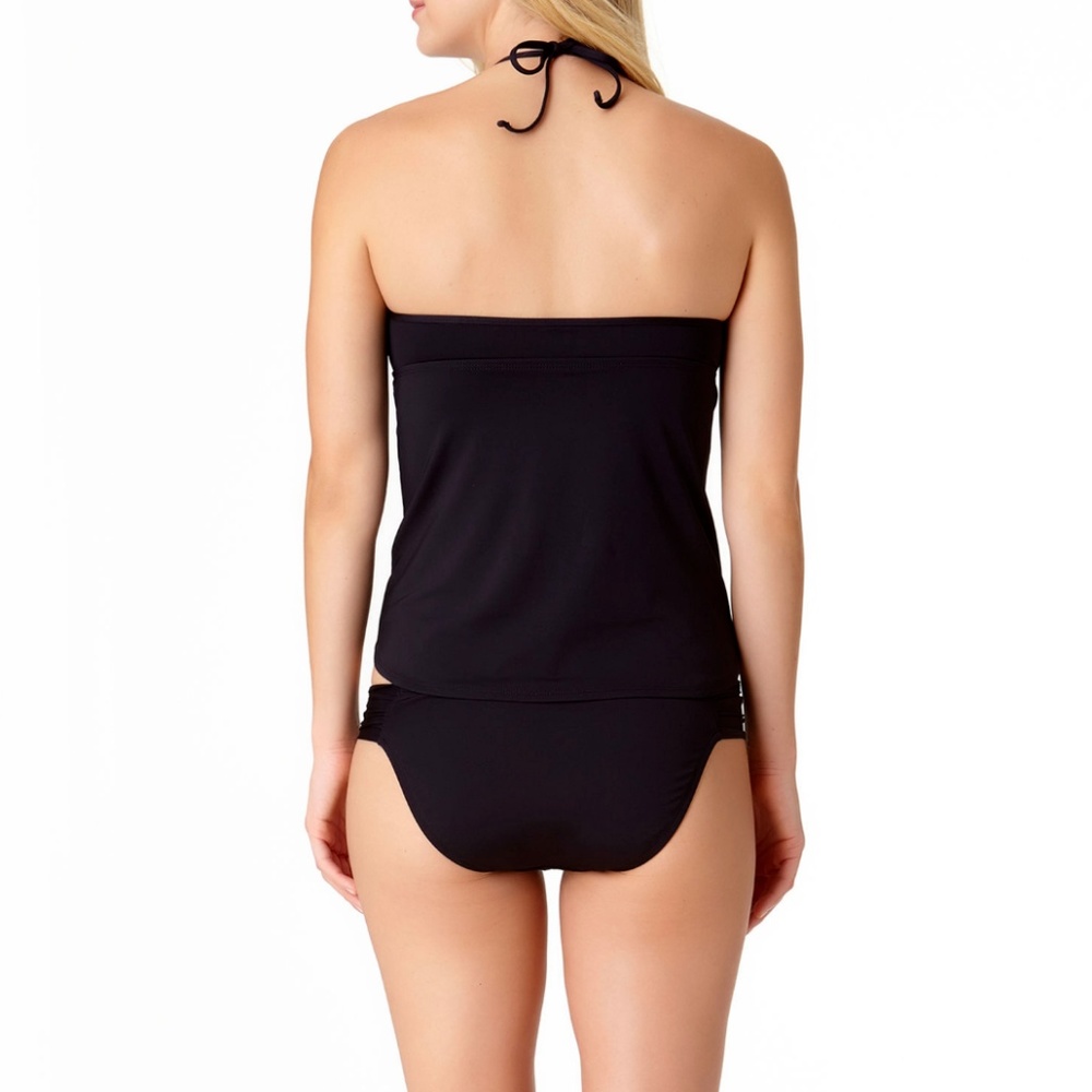 a.n.a Black Tankini Swimsuit Top - Picture 3 of 3